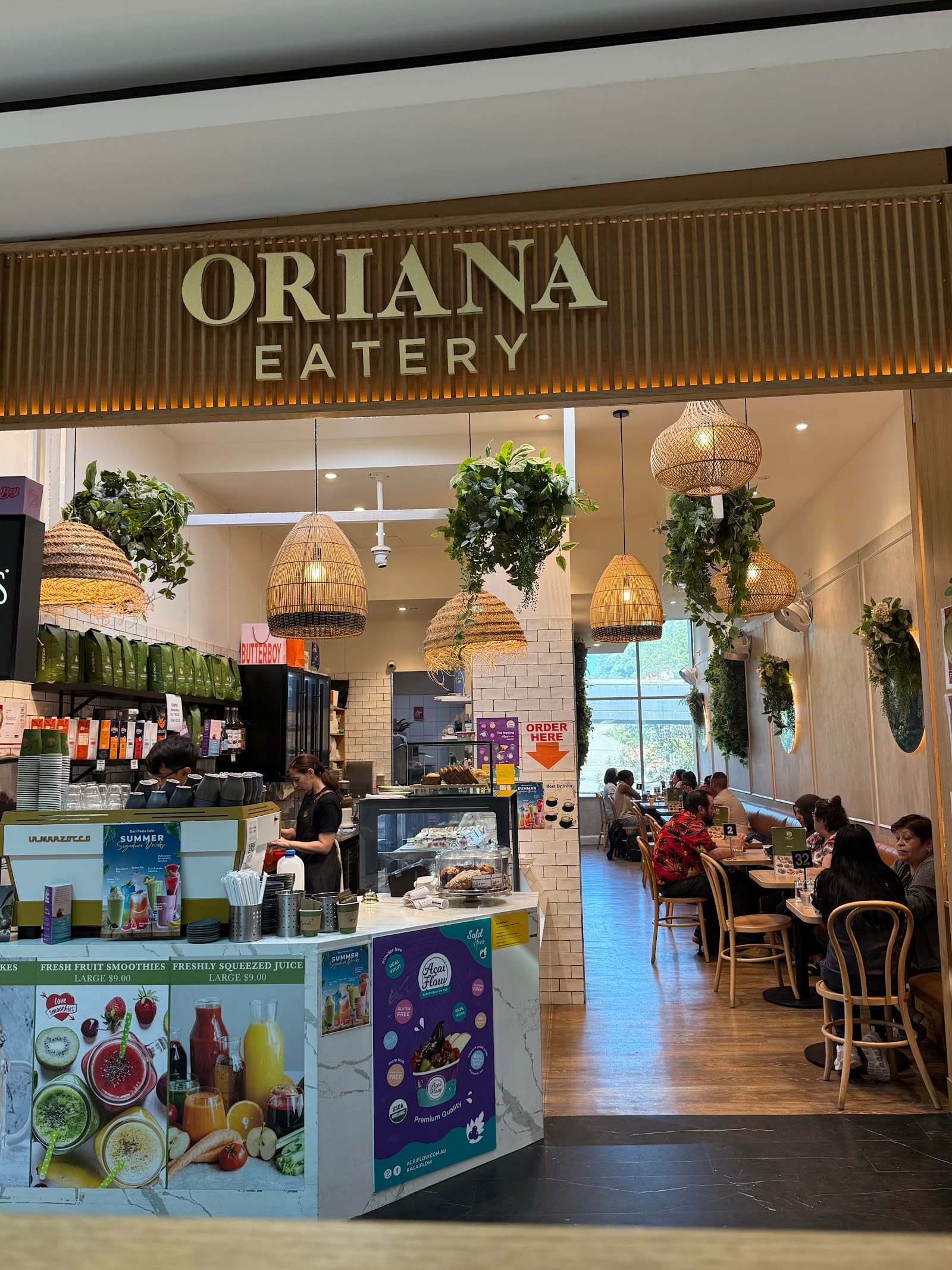 Oriana Eatery — Parramatta, Sydney