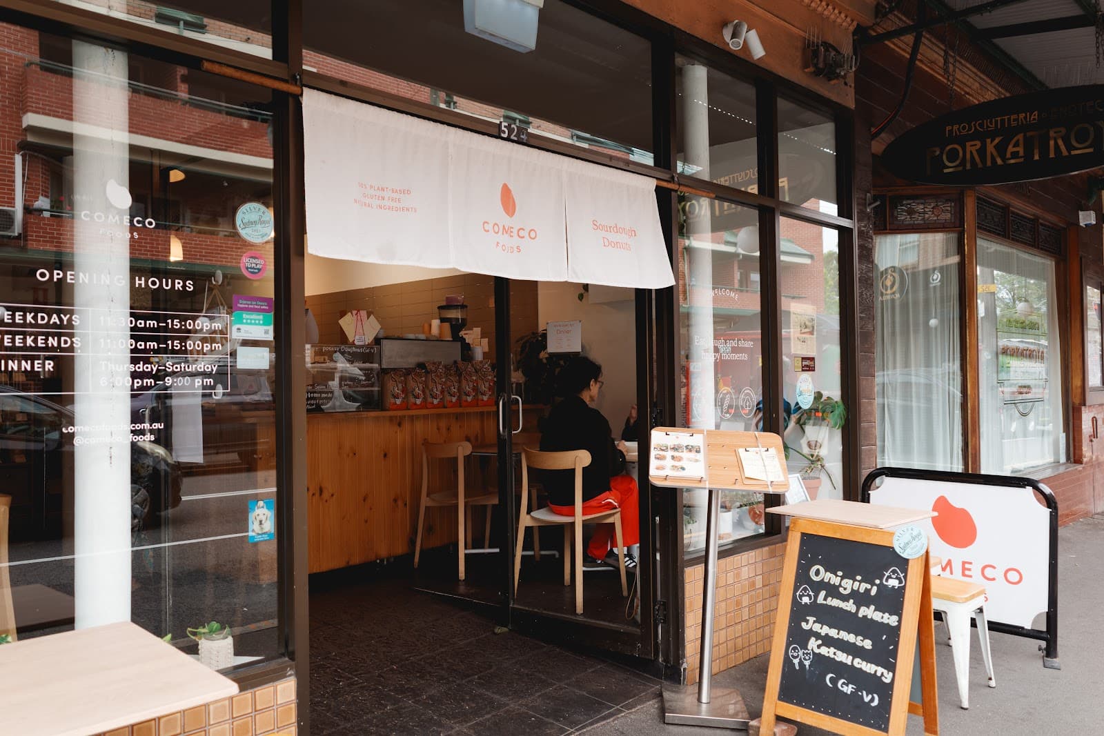 Comeco Foods Cafe — Newtown, Sydney