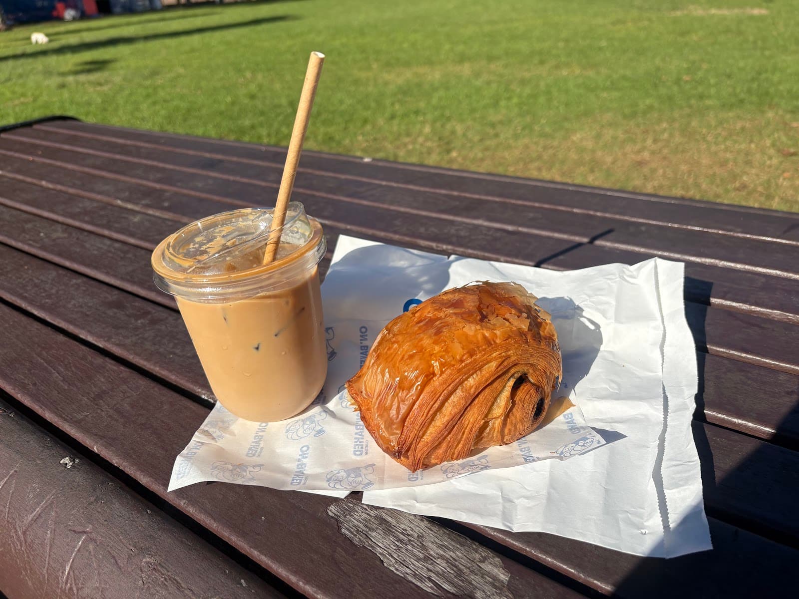 ON Baked Croissant — Darling Harbour, Sydney