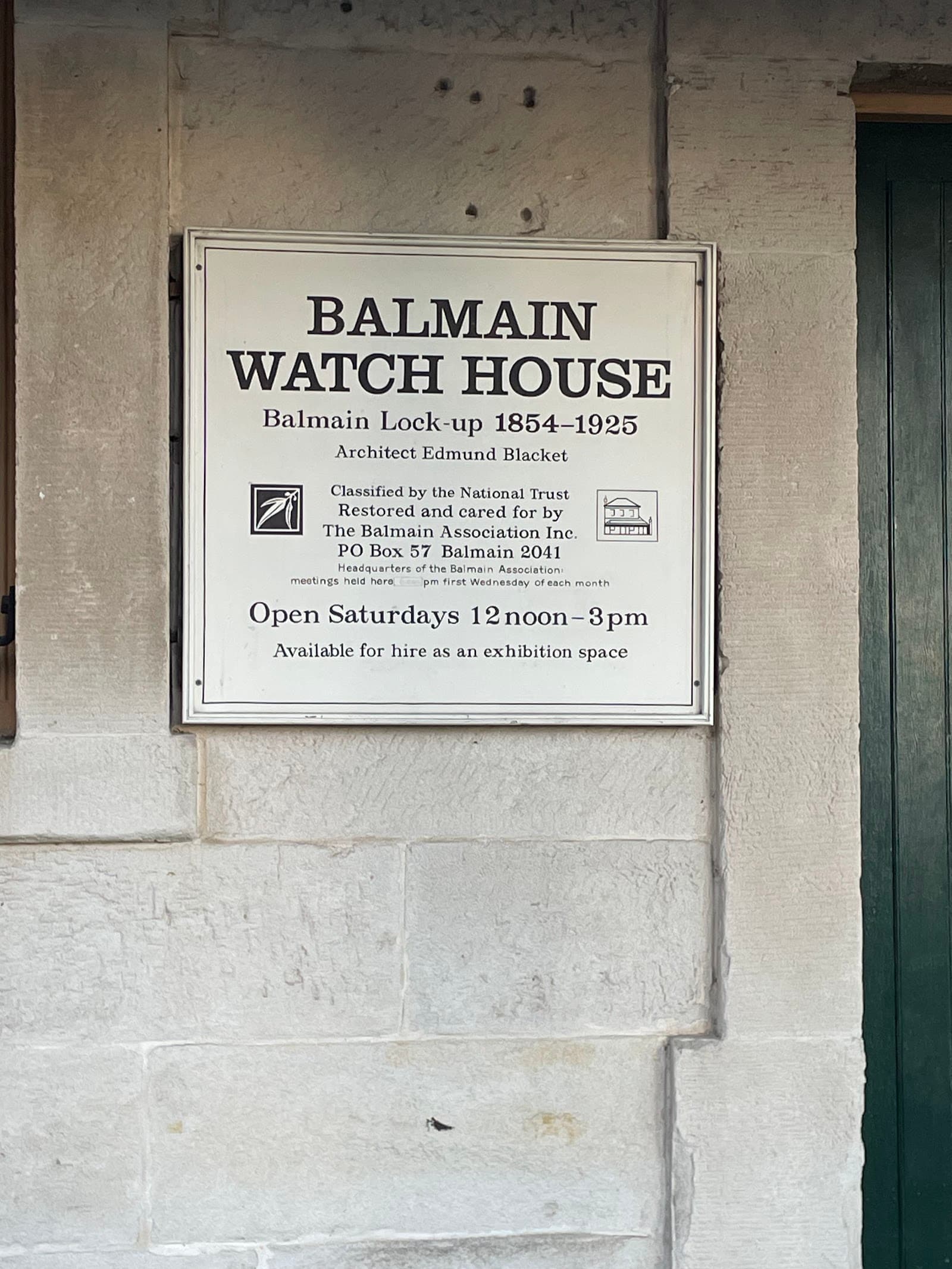 Balmain Watch House — Balmain, Sydney