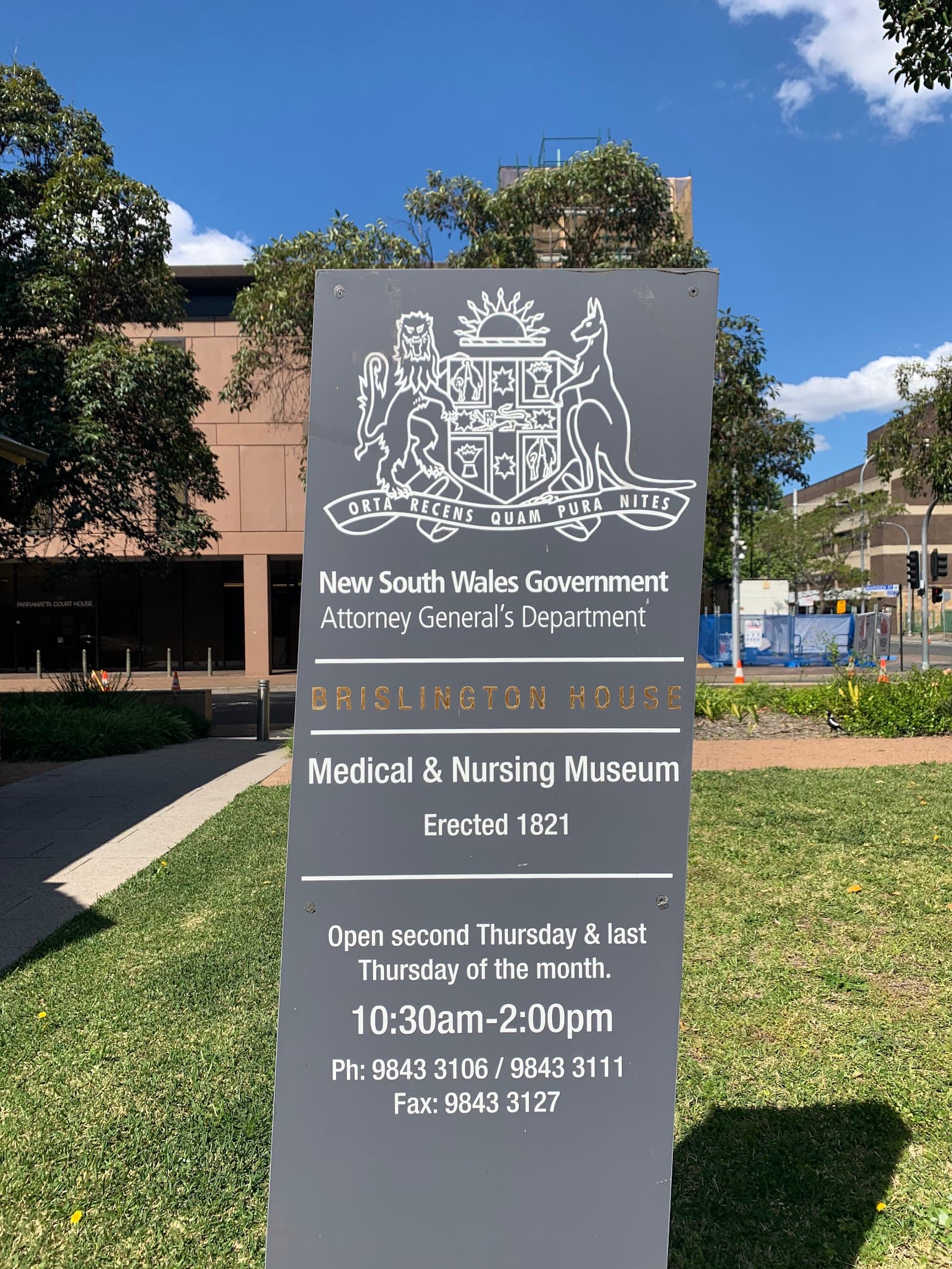 Brislington Medical and Nursing Museum — Parramatta, Sydney