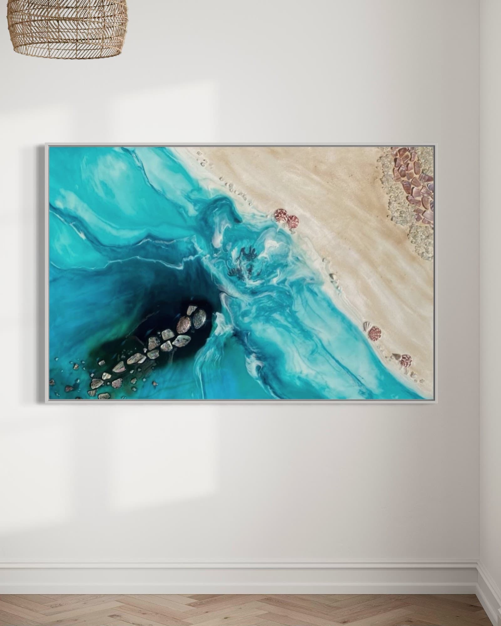 ANTUANELLE - Texture Ocean Art Abstract Art — Coogee, Sydney