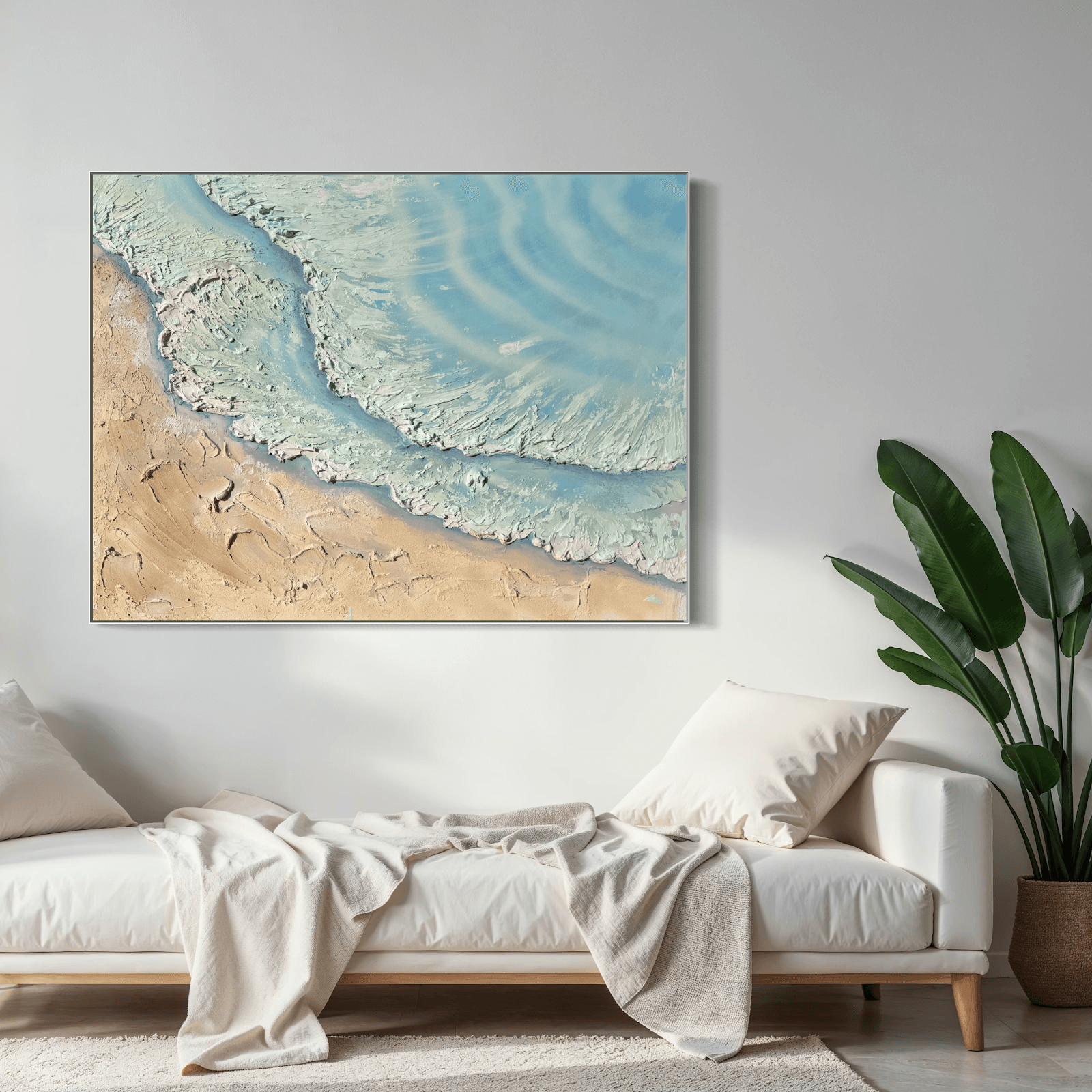 ANTUANELLE - Texture Ocean Art Abstract Art — Coogee, Sydney