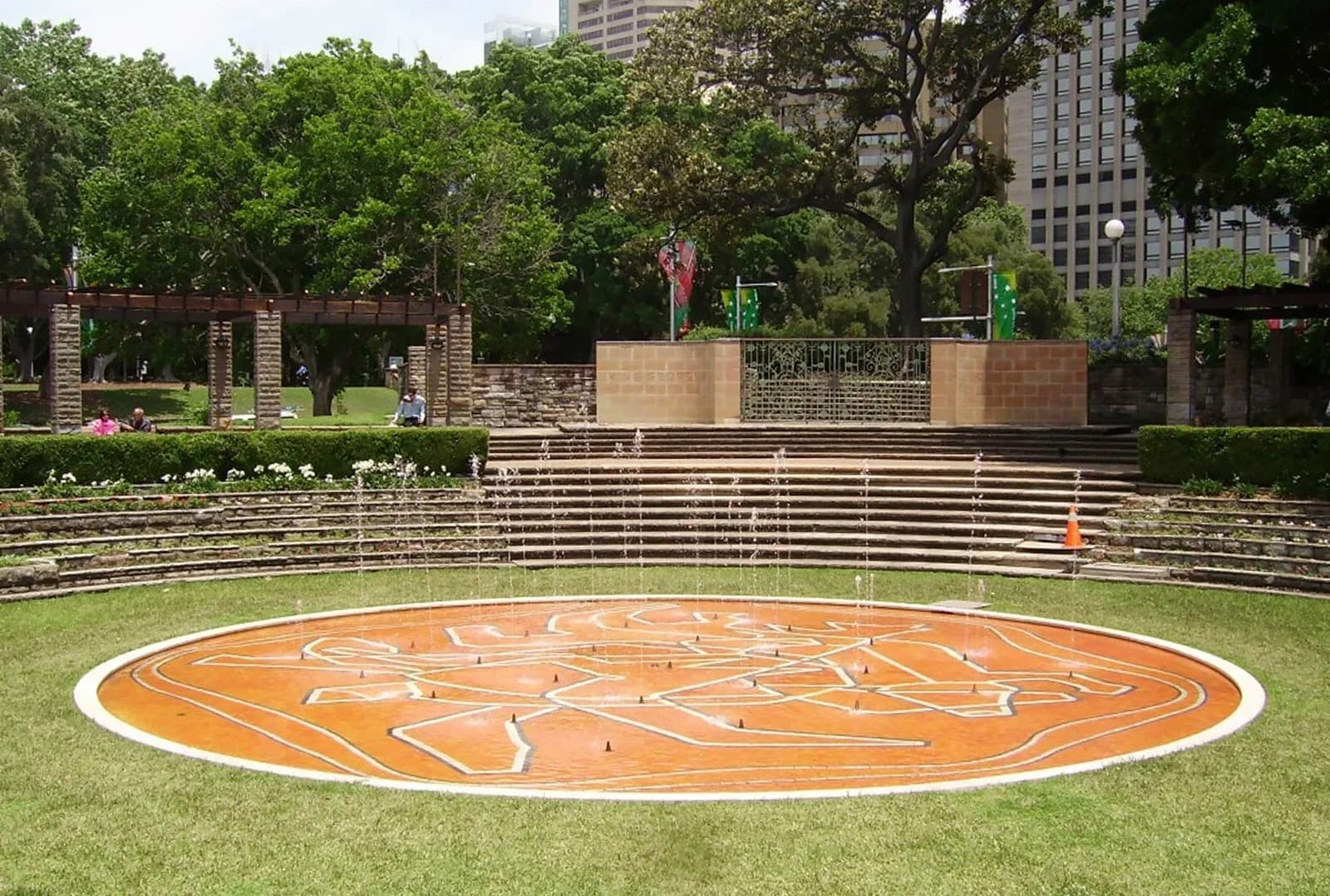 Sandringham Memorial Garden and Fountain — Sydney CBD, Sydney