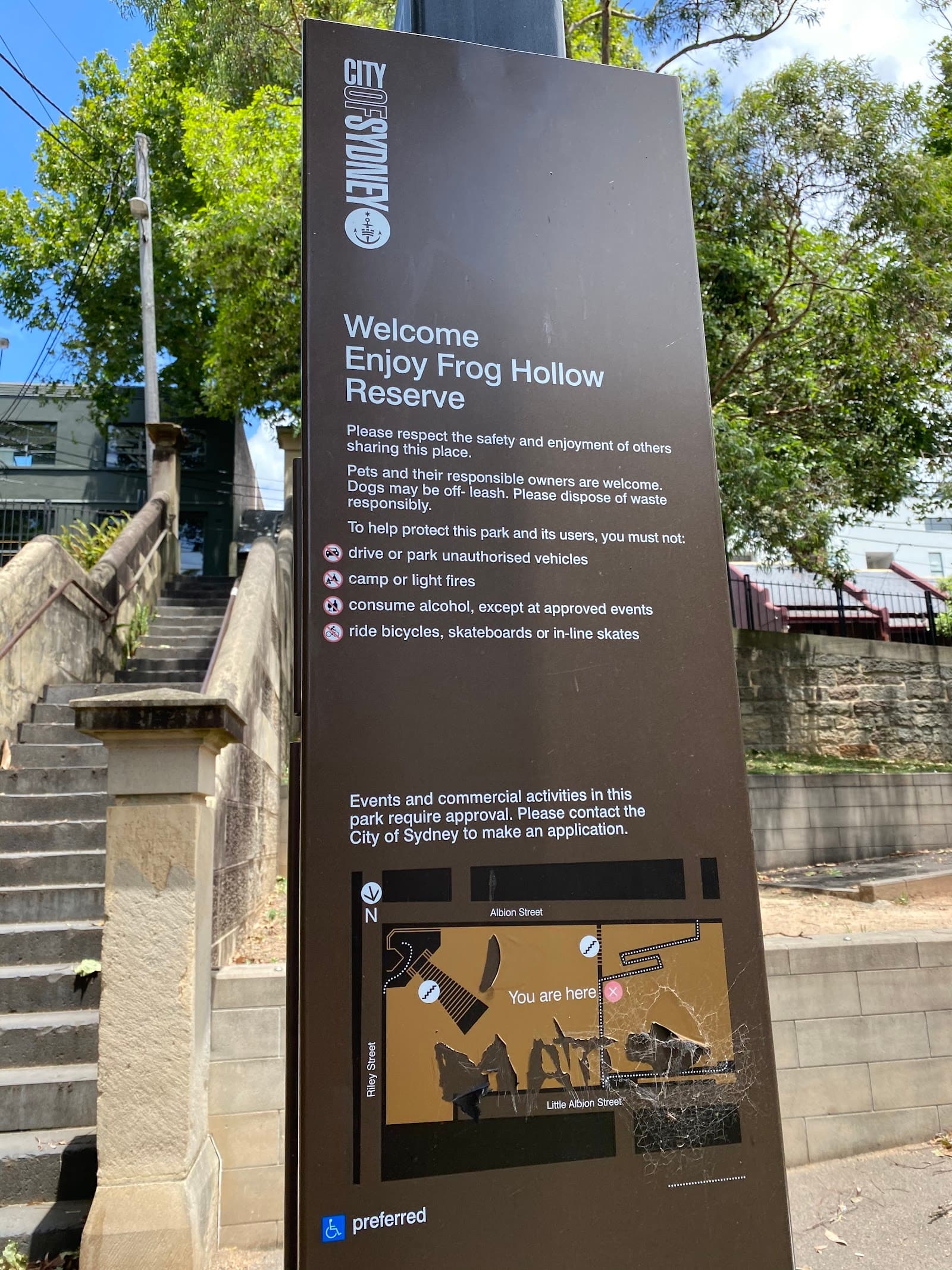 Frog Hollow Reserve — Surry Hills, Sydney