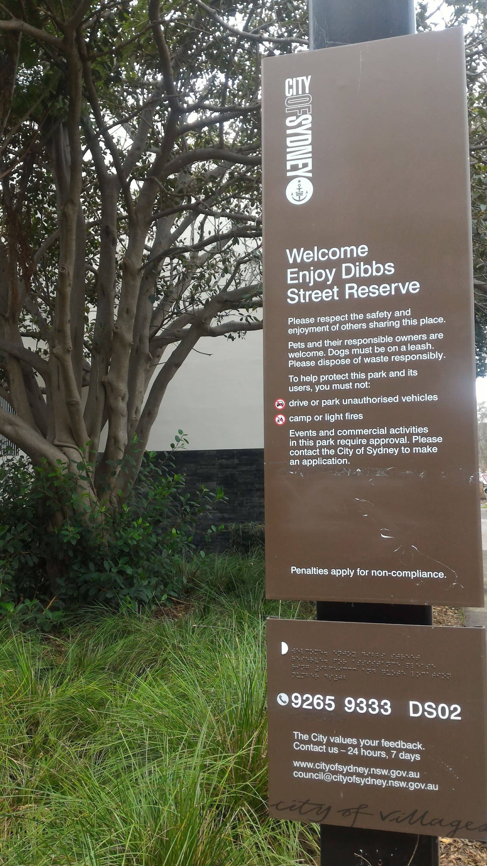 Dibbs Street Reserve — Alexandria, Sydney