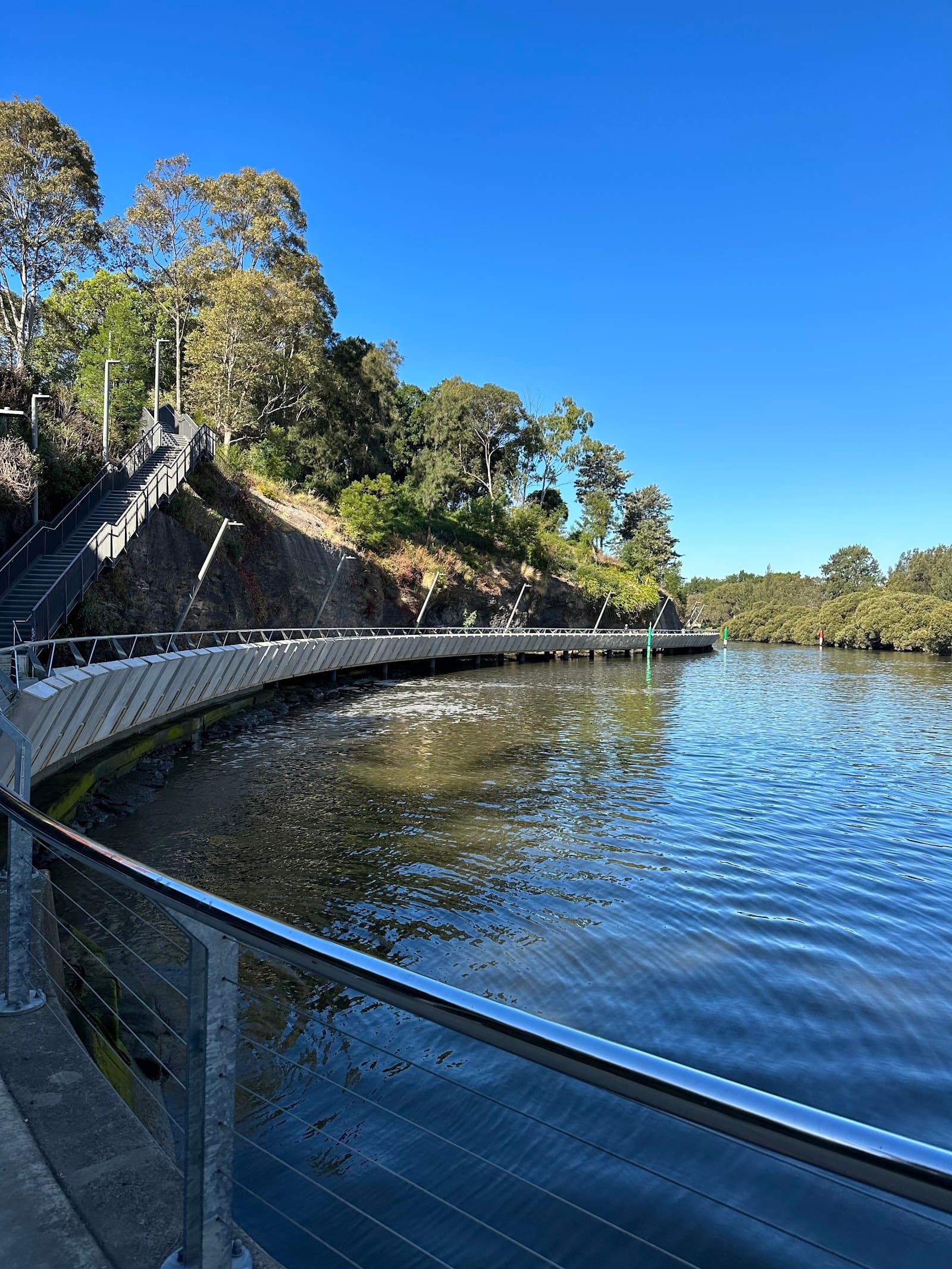 Parramatta River Escarpment Boardwalk — Parramatta, Sydney