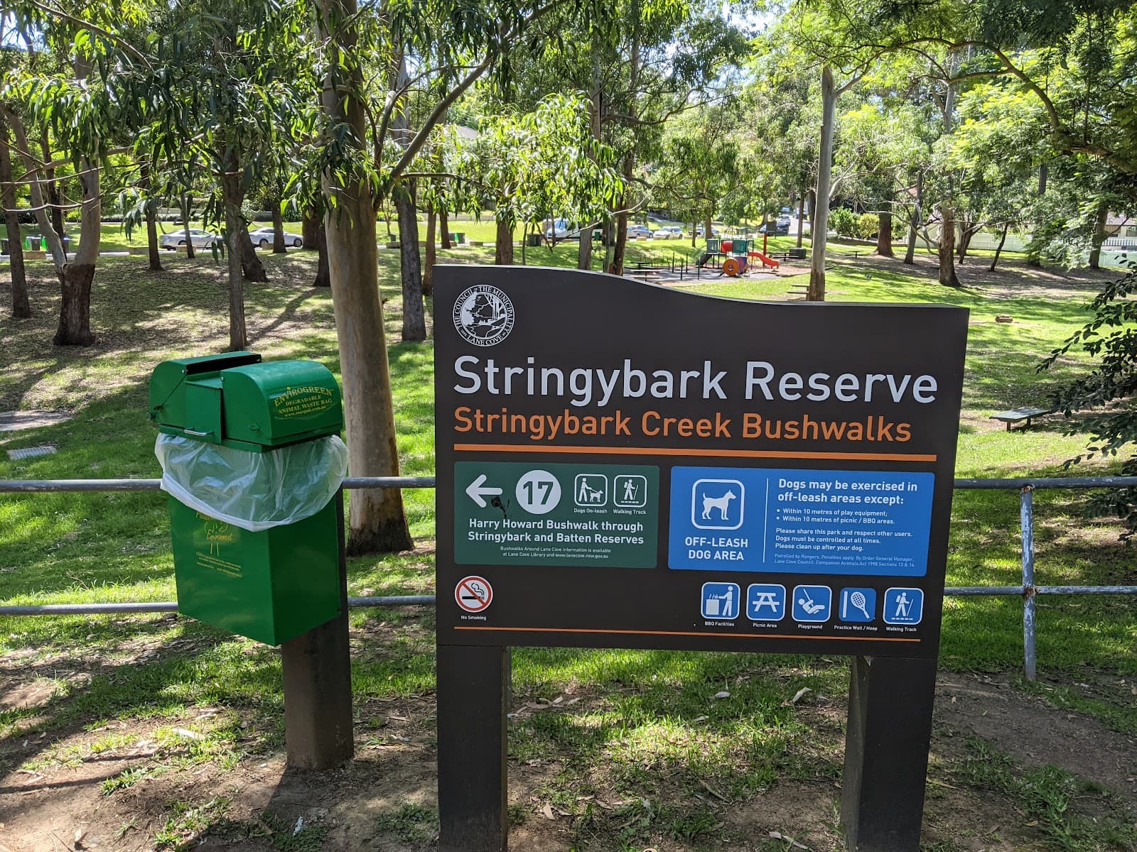 Stringybark Creek Reserve — Chatswood, Sydney