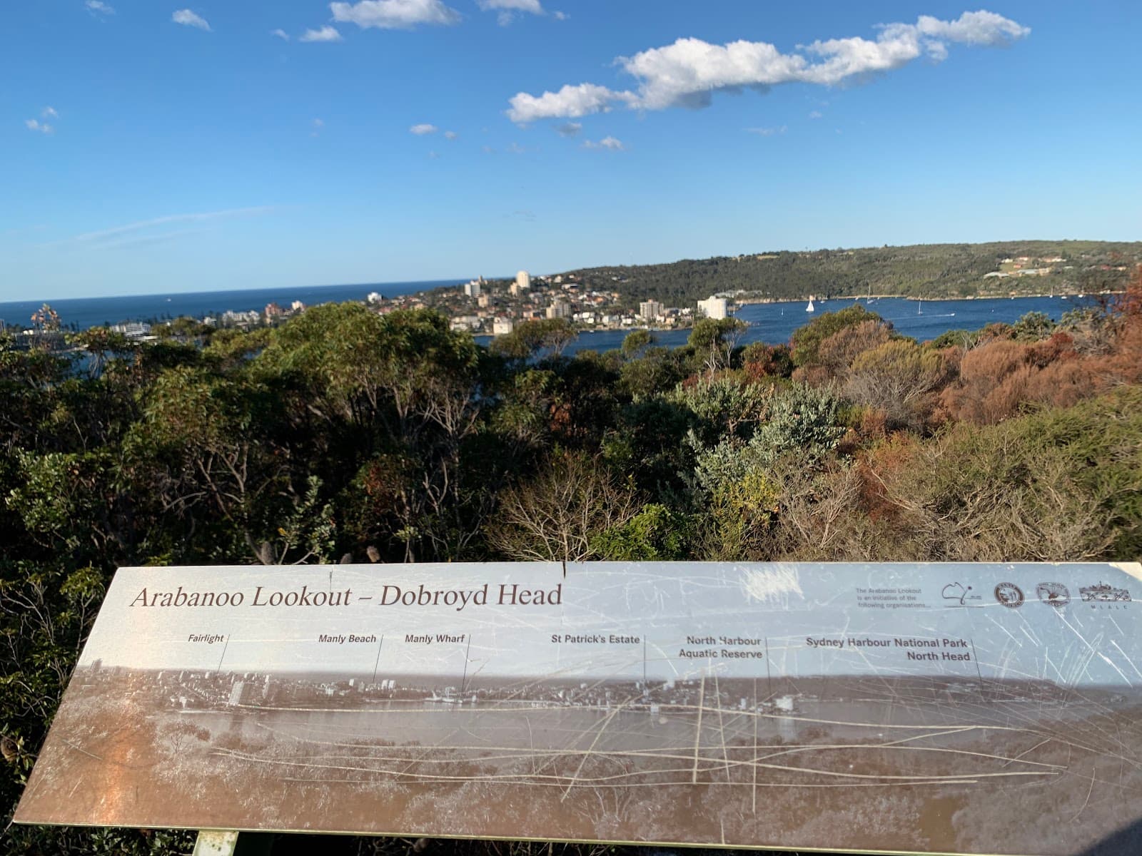 Arabanoo lookout at Dobroyd Head — Alexandria, Sydney