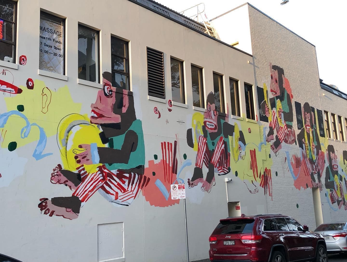 Bedford St Secret Street Art — Newtown, Sydney