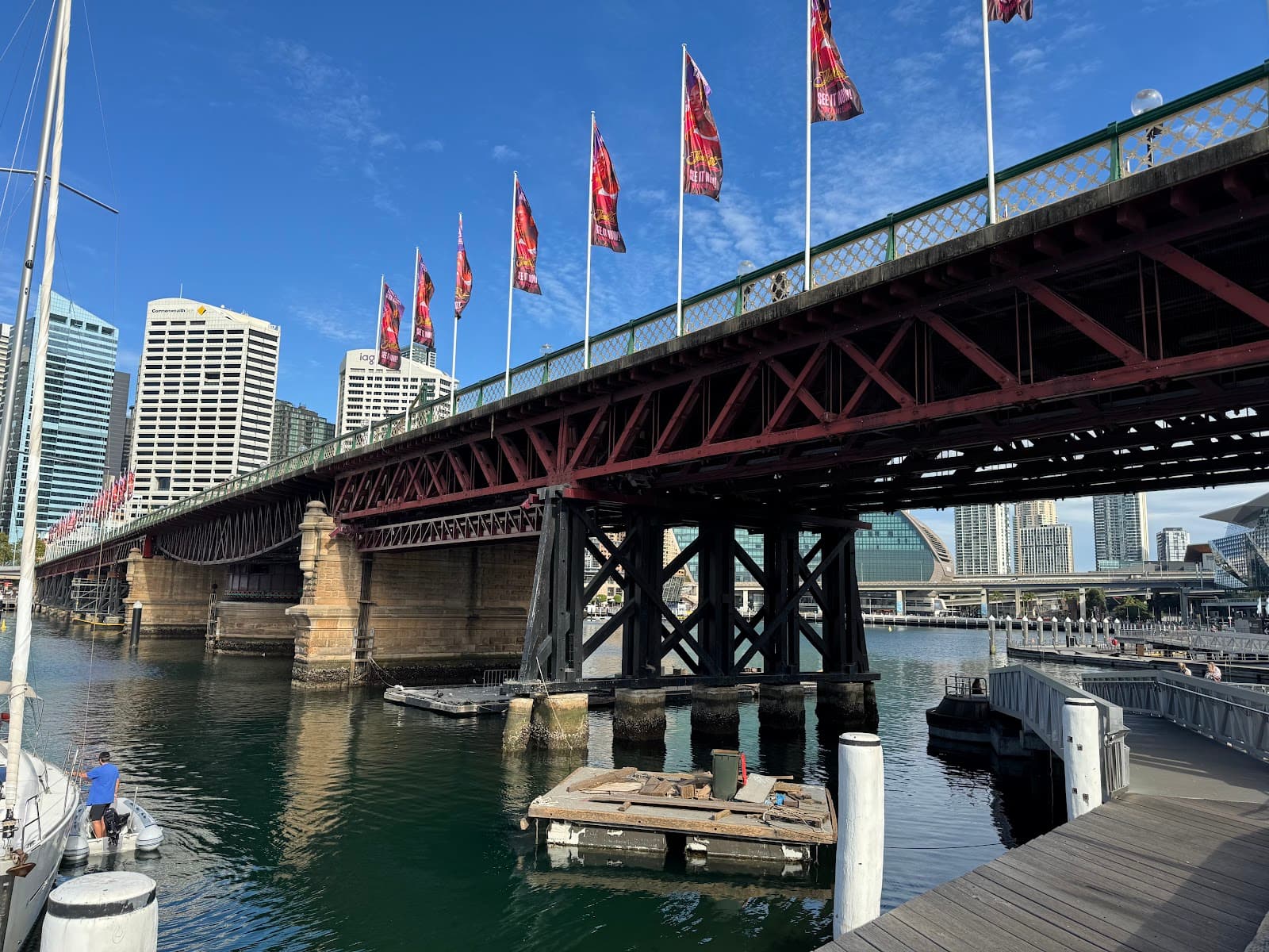 Pyrmont Bridge — Darling Harbour, Sydney