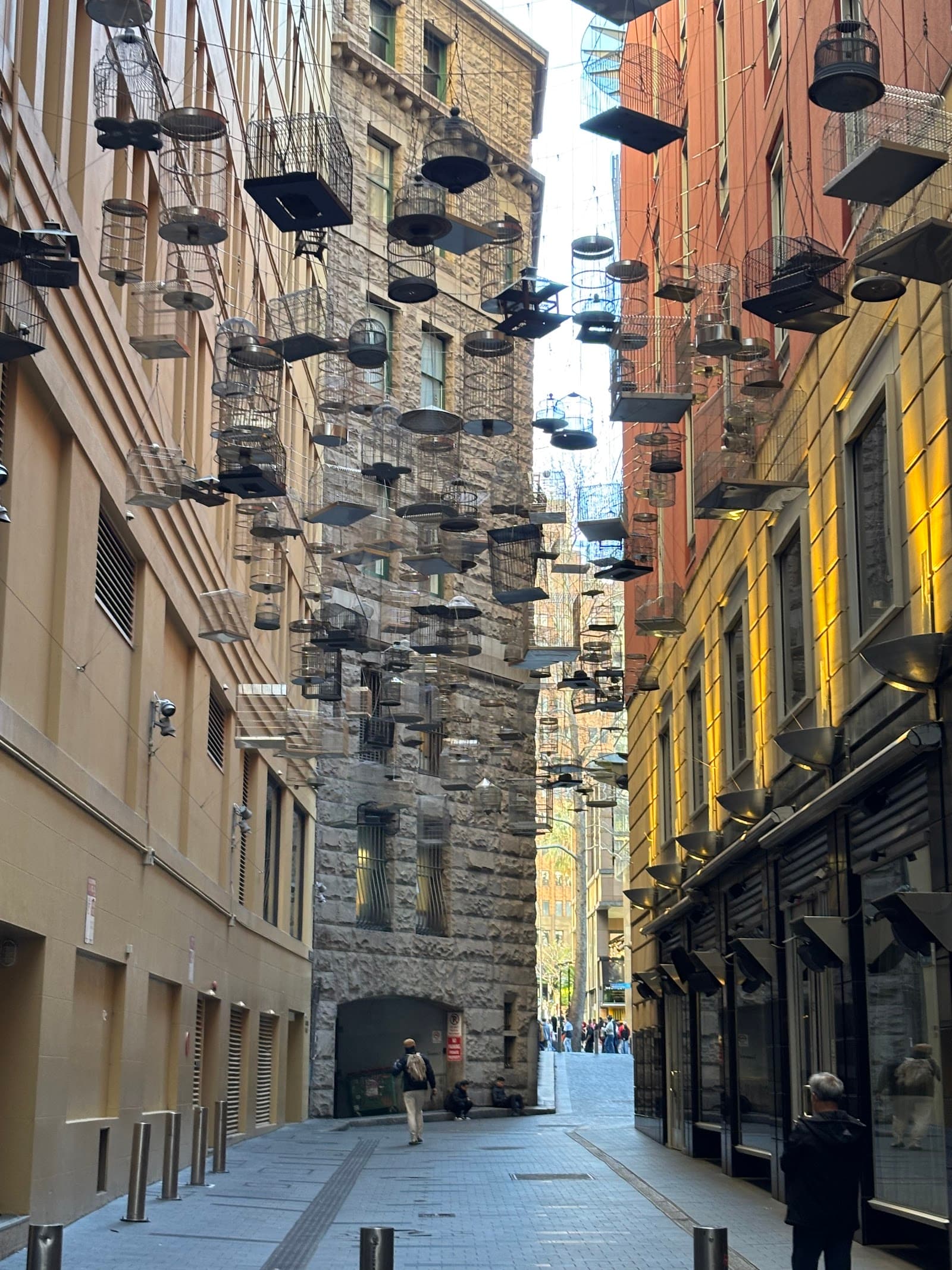 Angel Place Birdcages — Alexandria, Sydney