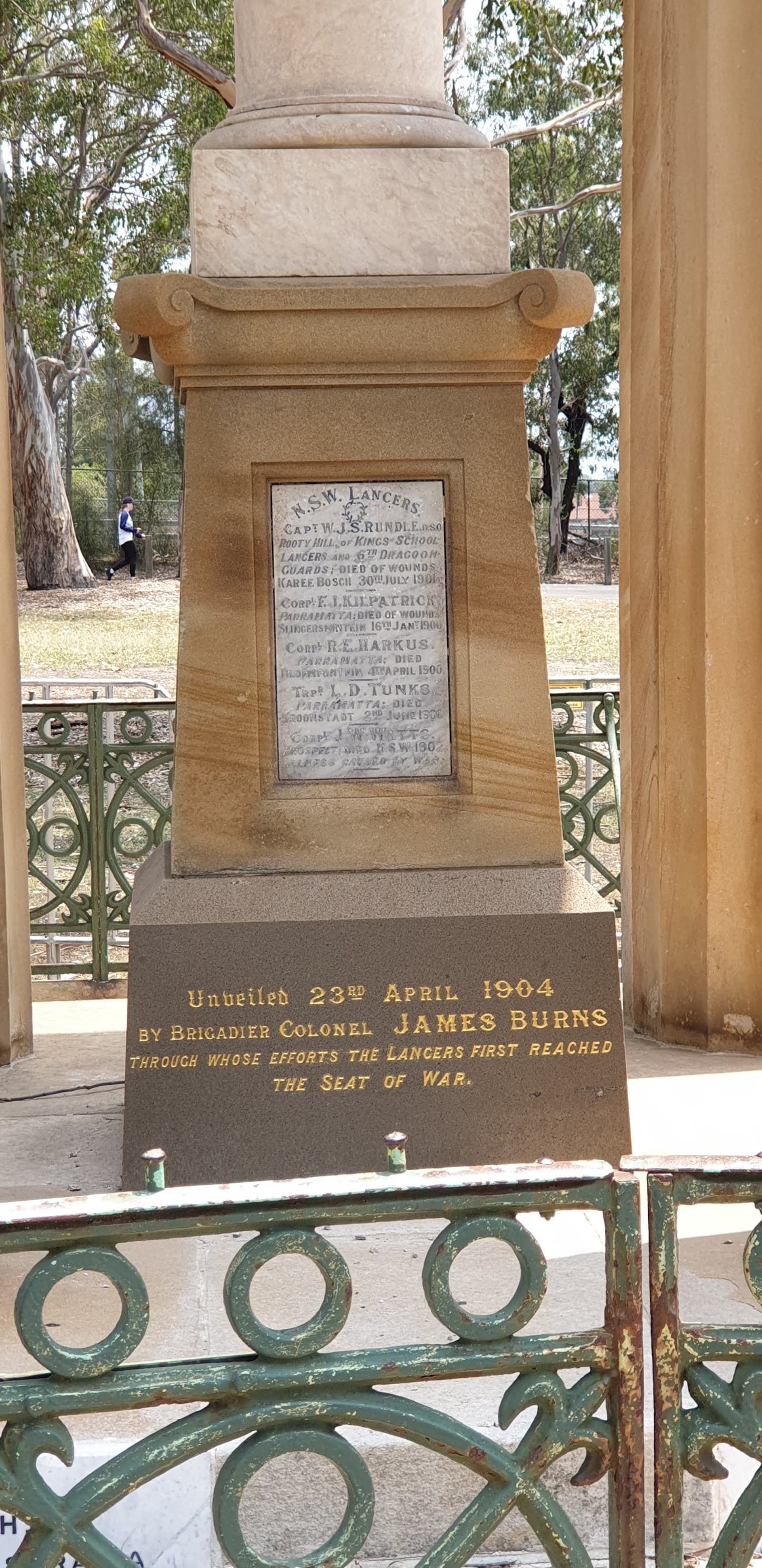 Boer War Memorial — Parramatta, Sydney