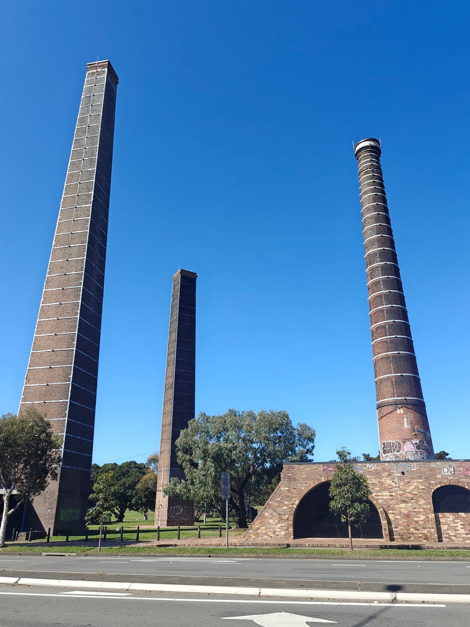Sydney Park brick kilns and chimneys — Alexandria, Sydney
