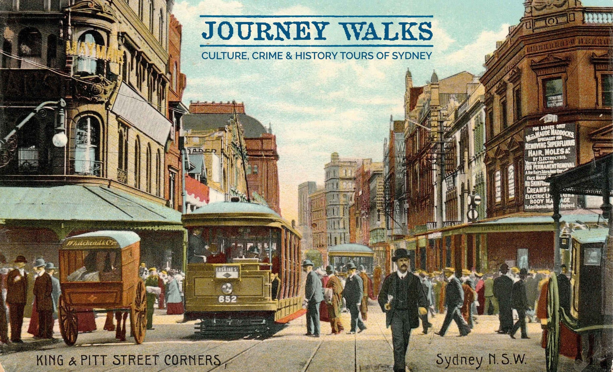 Journey Walks : Culture, Crime & History Tours & Events in Sydney
